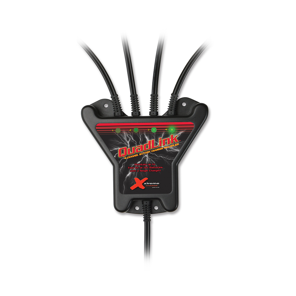 100x004-quadlink Xtreme Charge 4-Station QuadLink