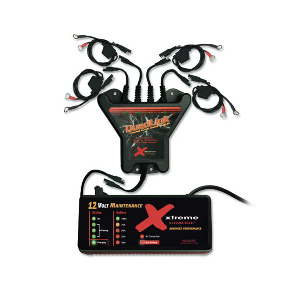 100x005-xtreme-charge-xc-1l4-kit 4-Station QuadLink Battery Charger Kit